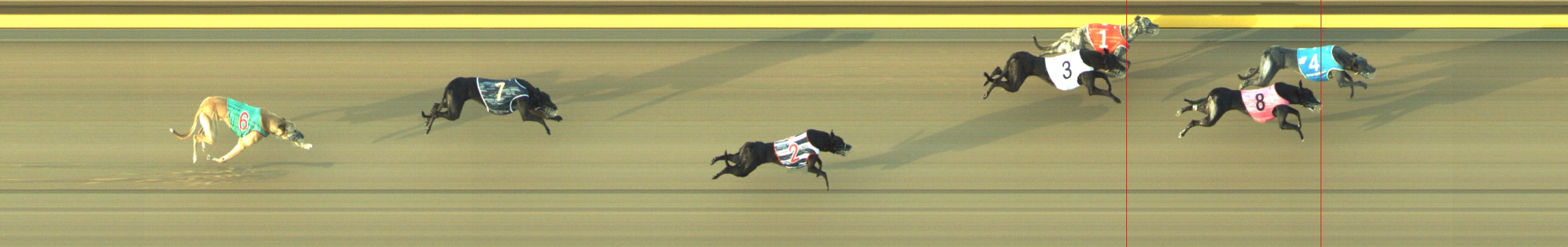 Race result finish photo